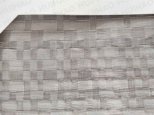 Anchura tejida álcali anti de cristal de la tela los 2.5m del metal de la capa intermediaria