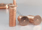 El acero plateado de cobre ensanchó hilo exhausto de Pins With Imperial del soldador del perno prisionero del arco o el hilo métrico 0,625&quot;