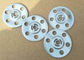 Discos de aislamiento metálico de fijación de lavadoras de 35 mm para tableros de pared y suelo de azulejos