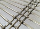 Pantalla flexible del metal de la armadura de la fachada de encargo con el plano de acero inoxidable/el alambre redondo