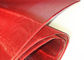 Color rojo de Mesh Laminated Glass Curtain Wall de la tela tejida