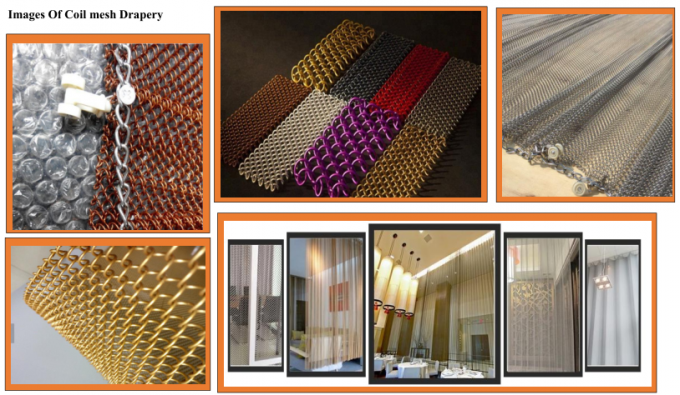 Tipo de alambrada pañería de aluminio ligera de la malla metálica para