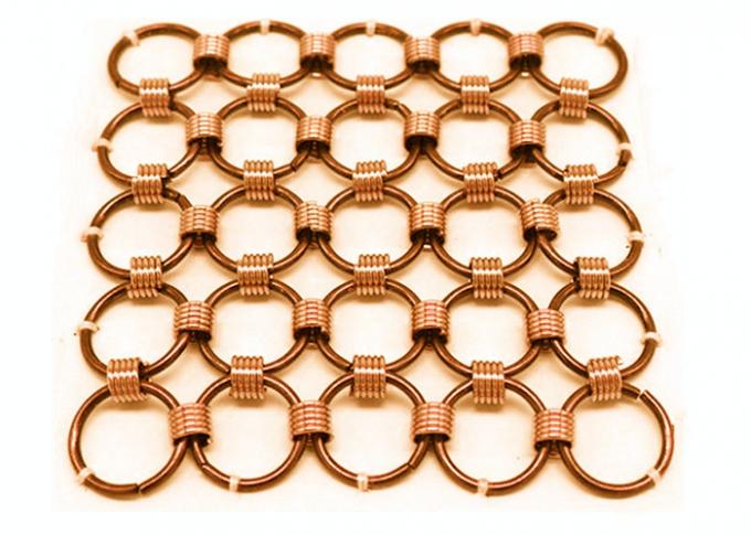 Pañería modificada para requisitos particulares de la malla metálica