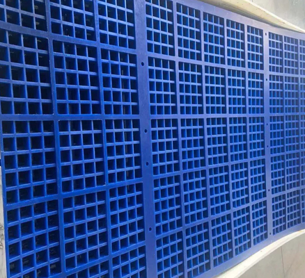 El panel mineral de la pantalla del poliuretano de la tensión del separador para el tamiz del tamiz vibratorio