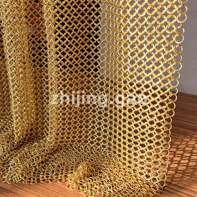 12 mm de cobre de malla de anillo de malla fácil de instalar