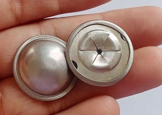 Lavadoras de acero inoxidable con bóveda de 7/8" para pines aislantes de 14 gauges