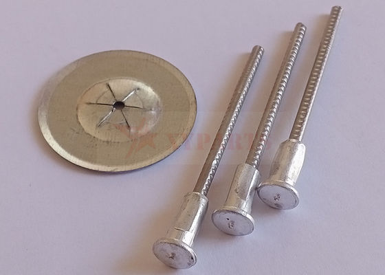 Pines de soldadura de espárragos bimetálicos personalizables en longitud utilizados con soldador por descarga de condensador para trabajos de aislamiento de mamparos de barcos