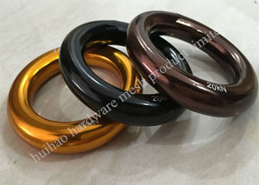 Anillo redondo de aleación de aluminio de 45 mm de diámetro para accesorios de cinturón de seguridad
