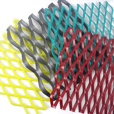 3D Expanded Metal Mesh para la pantalla metálica decorativa