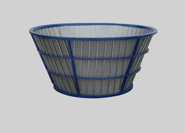 Pantalla de alambre de Johnson del acero inoxidable para la cesta gruesa de la centrifugadora del carbón