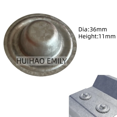 36 mm impermeable para techos de metal de tornillo tapa de cubierta de lavadora para la hoja de techo corrugado