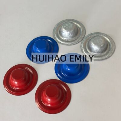 Impermeable colorido de 35 mm de metal para el techo de tornillos Caps Cover Washers para tornillos de techo
