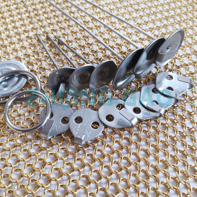 Gancho de 22 mm de acero inoxidable para mantas aislantes reutilizables