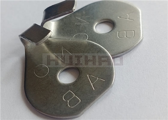 Anclajes de encaje de cabeza redonda de acero inoxidable 304 calibre 14 para cubiertas de aislamiento de válvulas