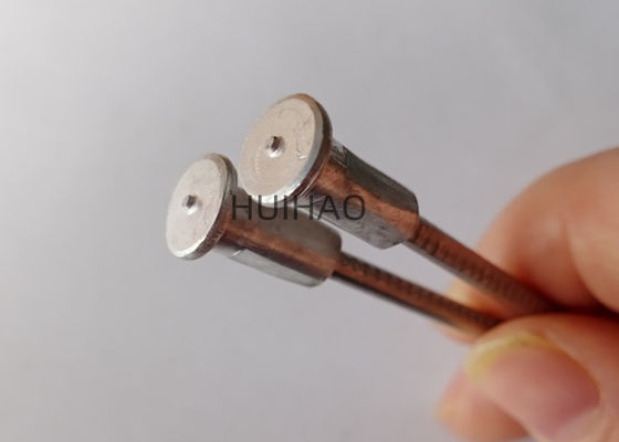 3 x 75 mm CD bimetal Soldado con cabeza contundente con base de aluminio