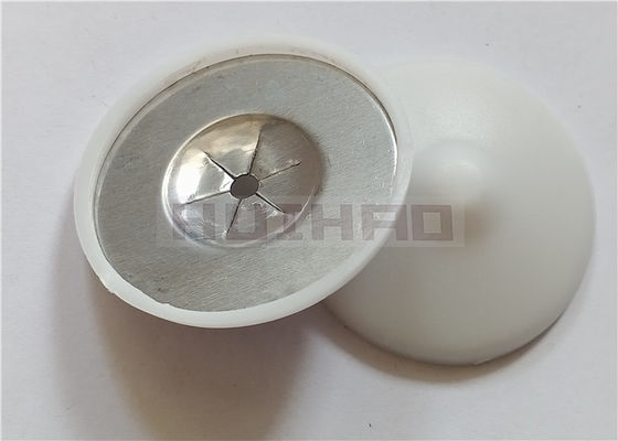 Clips de velocidad de aislamiento de 38 mm con tapas de cúpula de PE utilizados junto con pasadores de aislamiento