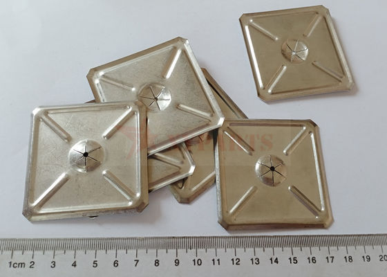 Arandelas autoblocantes de aislamiento de 2-1/2" para aislamiento de espuma de acero inoxidable