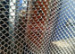 Cortinas y persianas de aluminio de Mesh Curtain Silver Color For del metal de la bobina