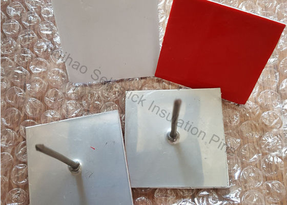 Clavijas de aislamiento autoadhesivas de metal base de 50 mm