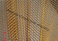 cortina flexible de la malla de la alambrada de 1 x de 8m m Alumium para el diverso divisor del espacio de color