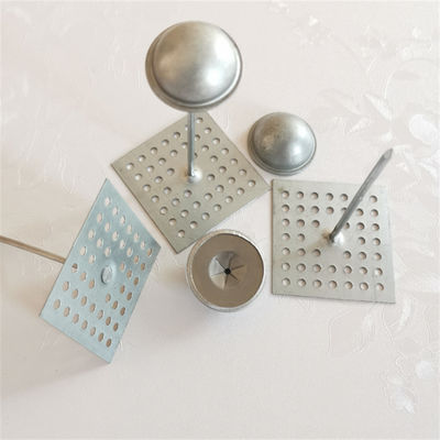 Acero galvanizado 28 mm Lavadoras de tapa de cúpula para arreglar uñas de 3 mm