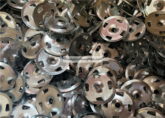 Lavadoras de fijación metálicas de 4 garras para placas de yeso, placas de aislamiento de extrusión, placas térmicas, placas de retroceso fijas