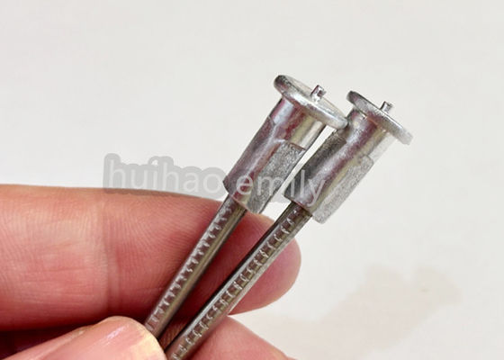Base de aislamiento de aluminio soldadura de CD pin bimetal con extremo afilado