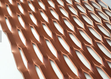3D Expanded Metal Mesh para la pantalla metálica decorativa