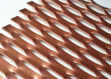 3D Expanded Metal Mesh para la pantalla metálica decorativa