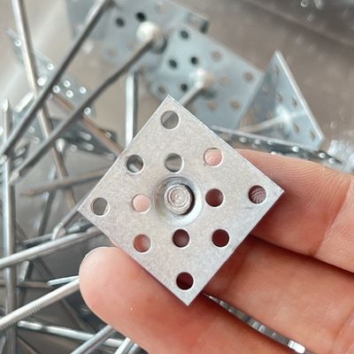 1" de cinta perforada de aislamiento de acero GI con clavos de alambre repelido suave