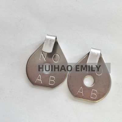 22 mm de diámetro de acero inoxidable de cordón de gancho de lavadoras de conexión mantas extraíbles