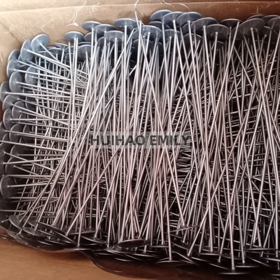 Anclas de fijación de acero suave de calibre 14 para cubiertas aislantes extraíbles calentadas