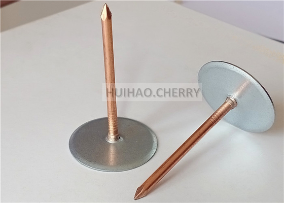 4" pernos de la soldadura del trazador de líneas del conducto usados para sujetar los materiales de aislamiento sobre el trabajo de acero del conducto