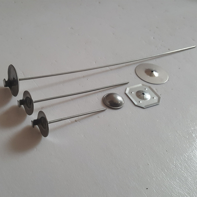 Anclaje de aislamiento de acero inoxidable para asegurar mantas removibles