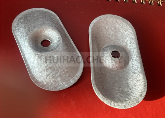 Placas de fijación de aislamiento de acero recubierto de aluminio 75 mm para fijar aislamiento de techos y tablas de cubierta