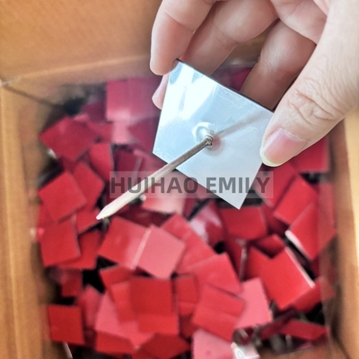 50x50mm placa base autoadherente de aislamiento pernos colgantes para el aislamiento de paredes exteriores