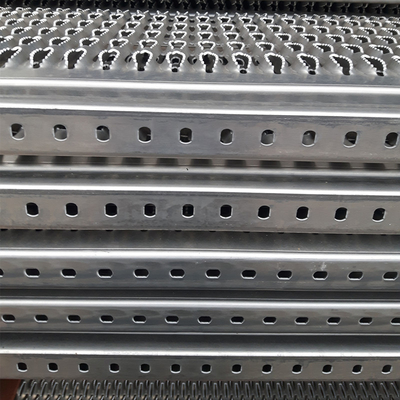 Rejilla de plancha de aluminio de canal de 6M para plataformas
