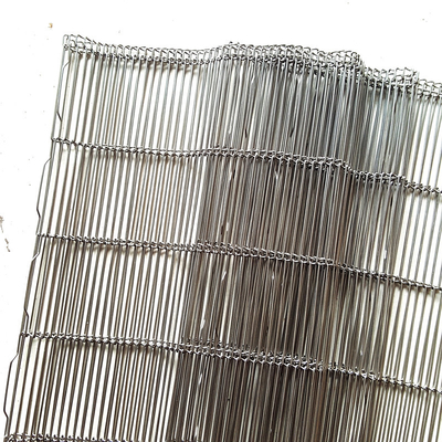 Cortina de malla metálica flexible decorativa para el fondo