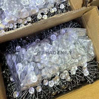 14 Ga acero inoxidable 304 anclajes de lazo pines aislantes para almohadillas de manta extraíbles