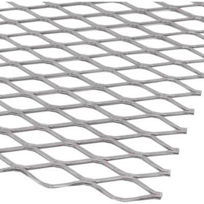 Rejilla de seguridad de metal ampliada para el panel de cubierta del remolque