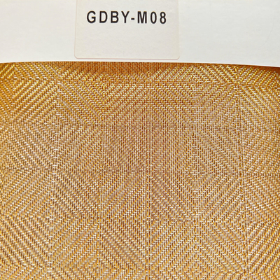 Malla de alambre de latón personalizada para fondos de tiendas