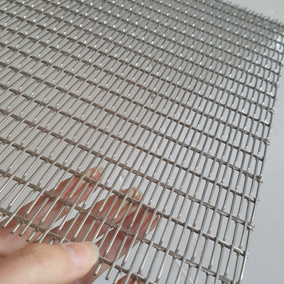 Panel de malla de pantalla de acero inoxidable de moda para muebles de gabinetes