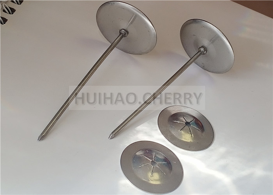 Anclajes de encaje de cabeza redonda de acero inoxidable 304 calibre 14 para cubiertas de aislamiento de válvulas