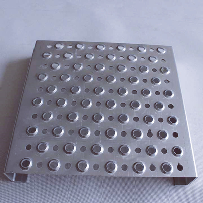 Plancha de rejilla de seguridad galvanizada de 182-356 mm de ancho