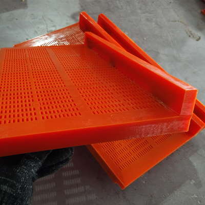 Polyurethane autolimpieza de deshidratación de la pantalla de malla de espesor 30-40mm
