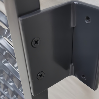 Gancho cubierto PVDF encima de la malla metálica ampliada marco para el panel de pared externo de Curtan