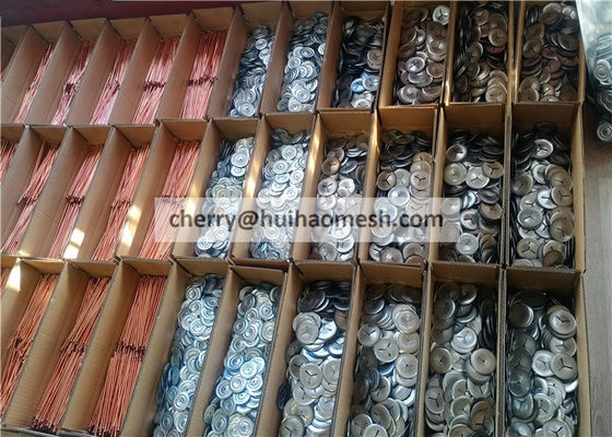 3x100mm CD pin de soldadura Ms cobre recubierto utilizado con clips de aislamiento de fibra de vidrio