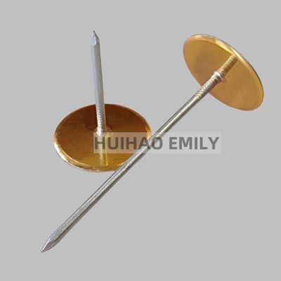 Clavijas de soldadura por puntos con cabeza de copa para revestimiento de conductos de acero galvanizado con soldador de descarga de condensador