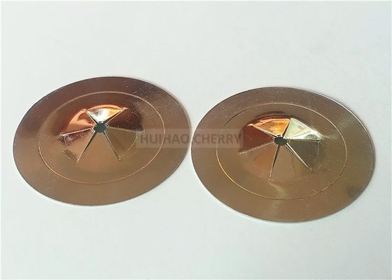 Arandelas redondas autoblocantes de 38 mm para pasadores de aislamiento para asegurar el material aislante en su lugar