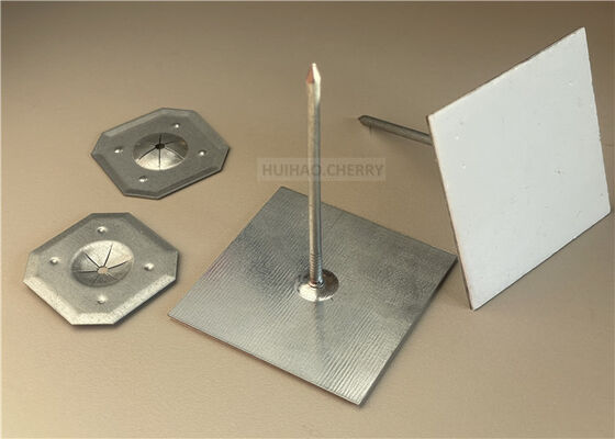 Pinos de 2 1/2" para aislamiento rígido para conectar aislamiento térmico y acústico en el sistema de conductos HVAC